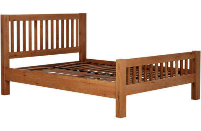 Schreiber Harbury Super Kingsize Bed Frame - Oak